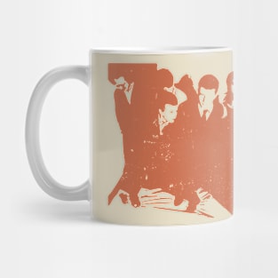 Madness - Silhouette Retro Red Mug